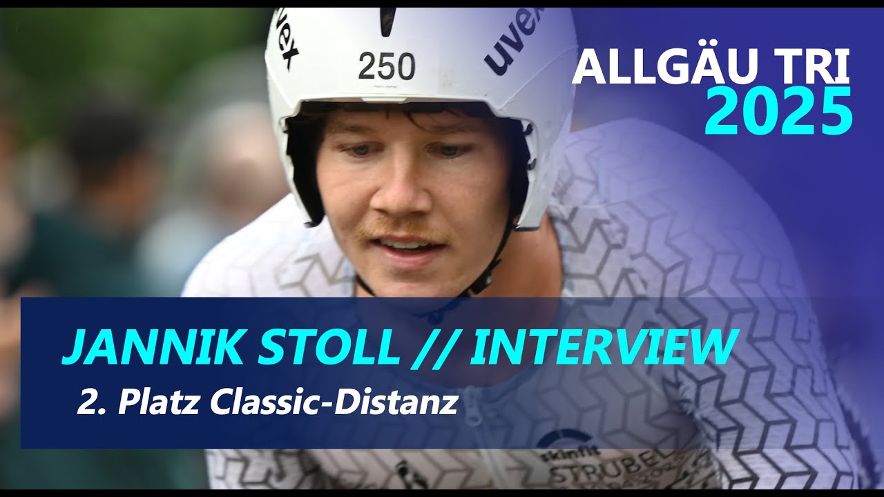 Jannik Stoll: Auf Hawaii vorne mitzuracen ist mein Traum | Allgäu Triathlon 2025