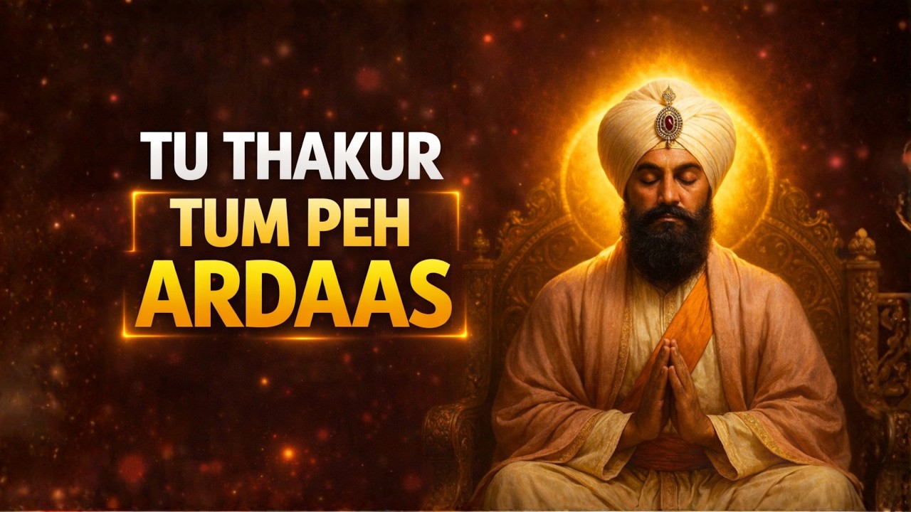 Tu Thakur Tum Peh Ardaas | Peaceful Gurbani Shabad | Soulful Simran