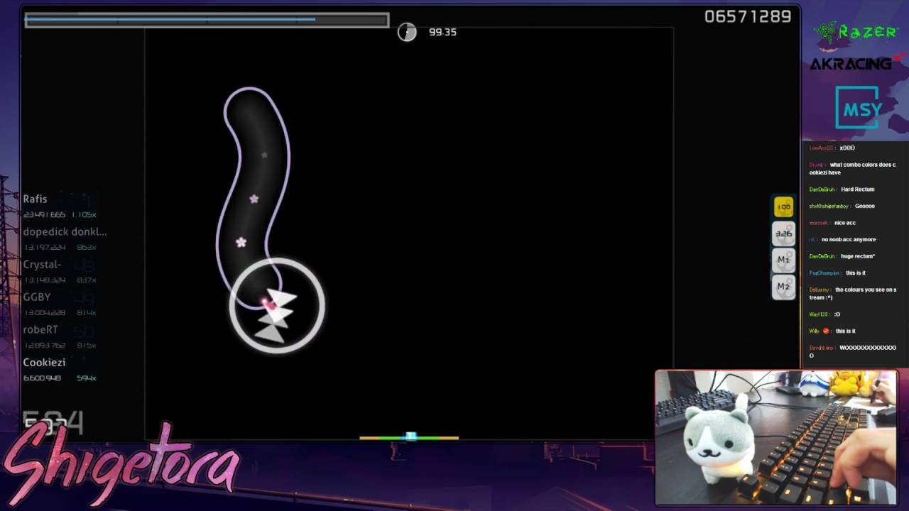 Cookiezi | FOLiACETATE - Heterochromia Iridis [Terror] HDHR FC | 99.58% 496pp | Livestream w/ chat!