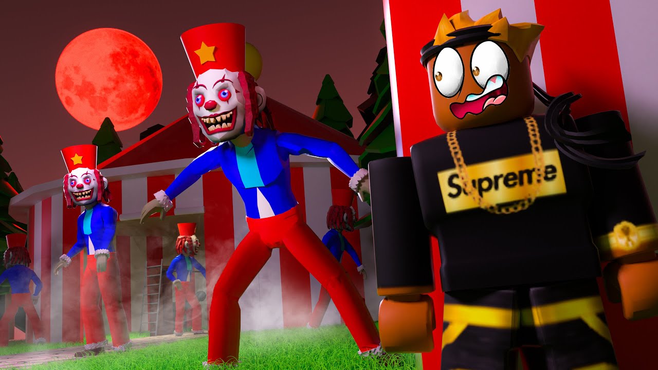 НЕ ВХОДИТЕ В ЭТОТ ЦИРОК В ROBLOX... *СТРАШНО*