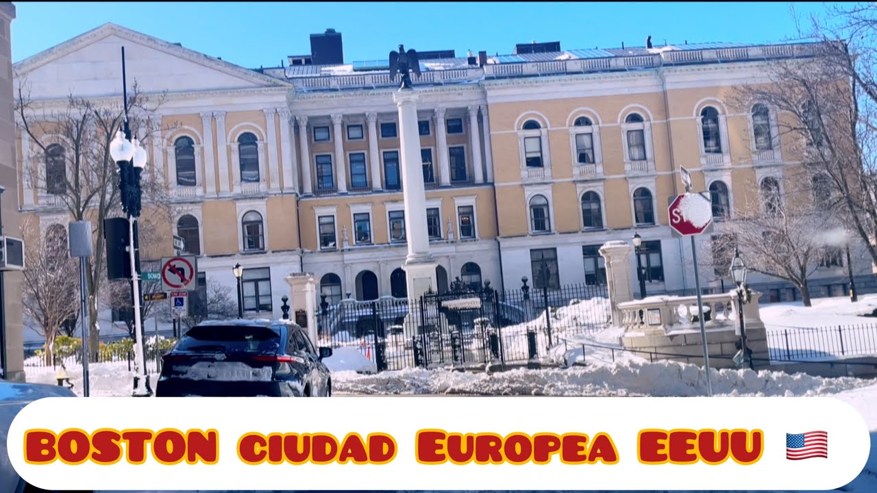 BOSTON MASSACHUSETTS EEUU 🇺🇸 ciudad europea lugares turísticos bellísimos recorridos hermosos 