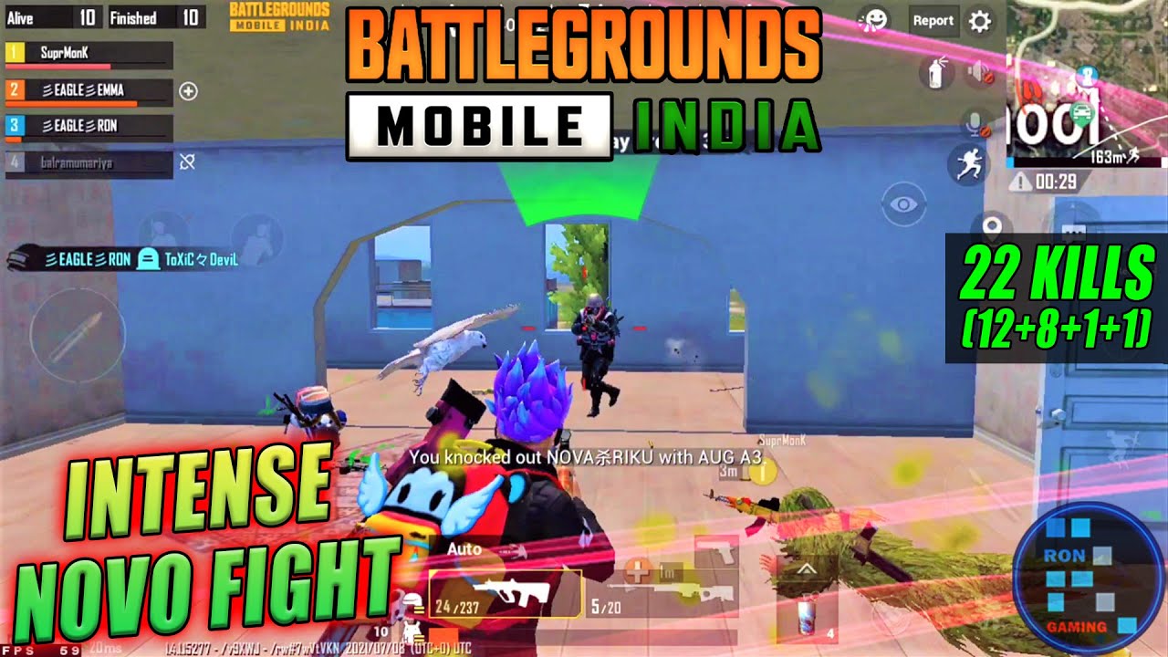 BGMI | We Had Very Intense Fight In Novo With So Many Squads