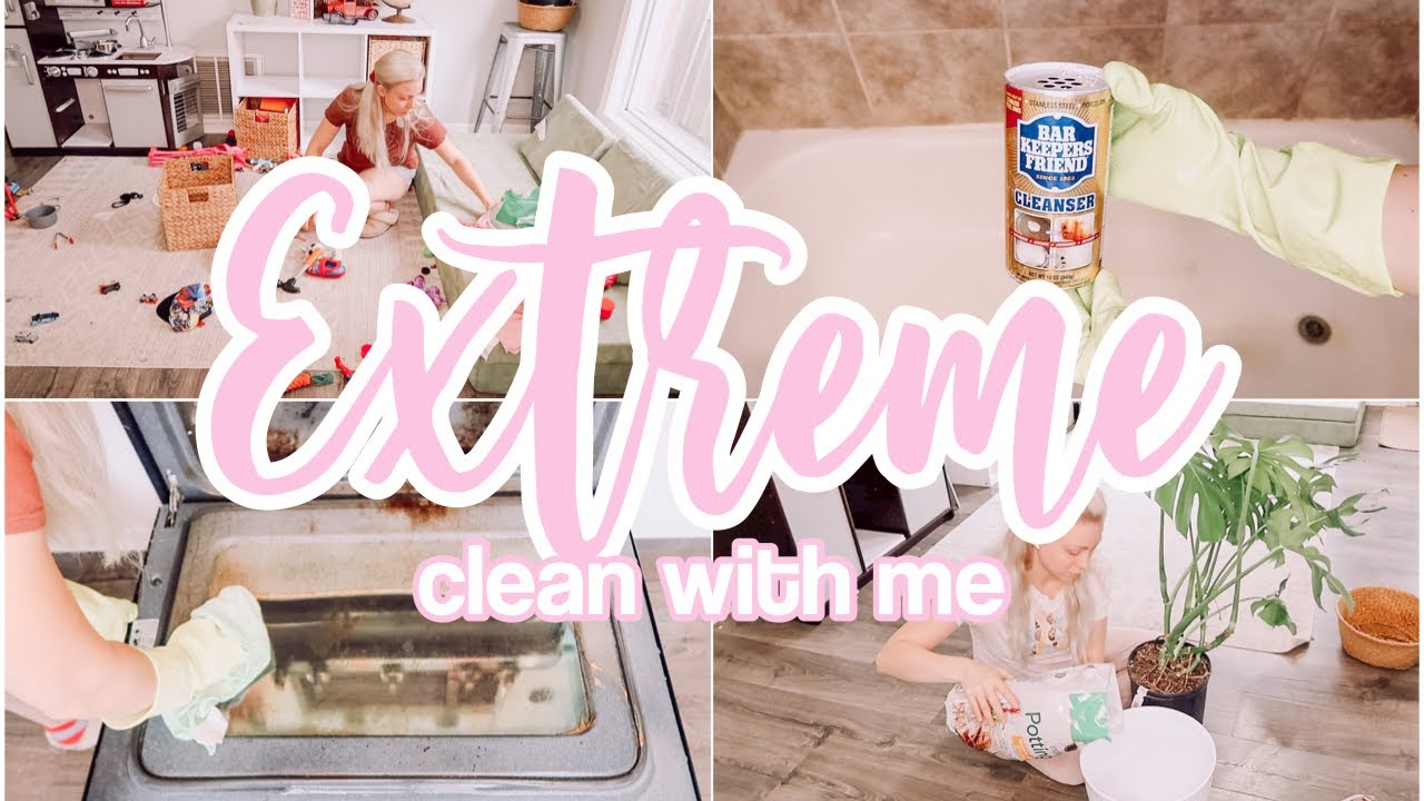 EXTREMELY MOTIVATING CLEAN WITH ME 2020 // SPEED CLEANING MOTIVATION // DEEP CLEANING