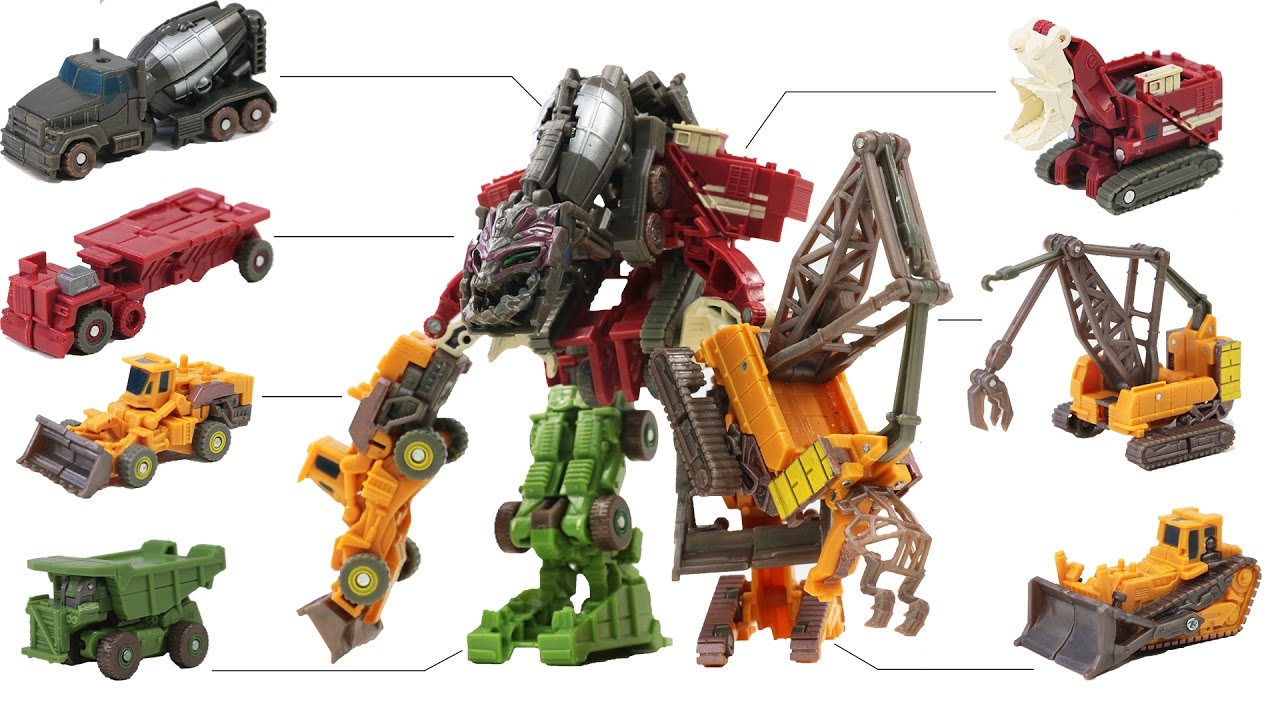 Transformers Movie 2 ROTF Constructicon Devastator 7 Robots Combine Vehicle Transformation Car Toys