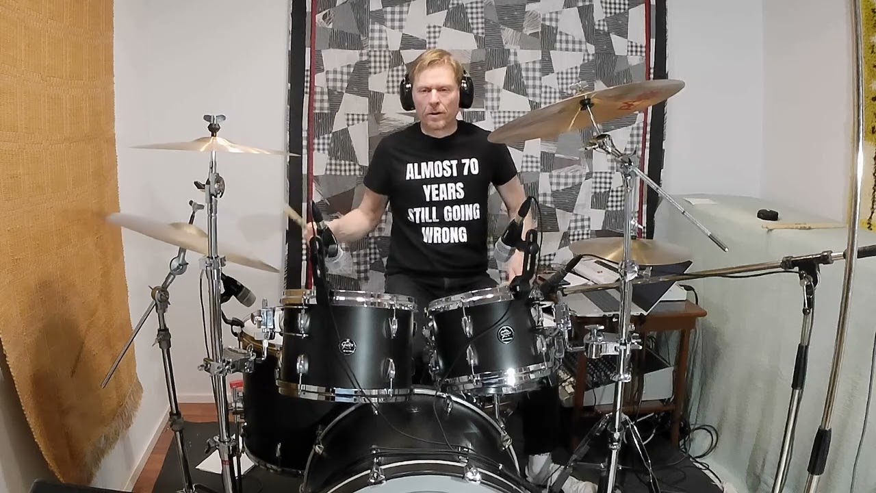 Lazy drum cover by Ari Koistinen