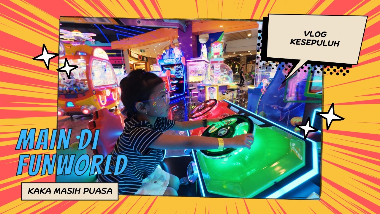 Main di Funworld #anak #vloganak #mainan #luladanola