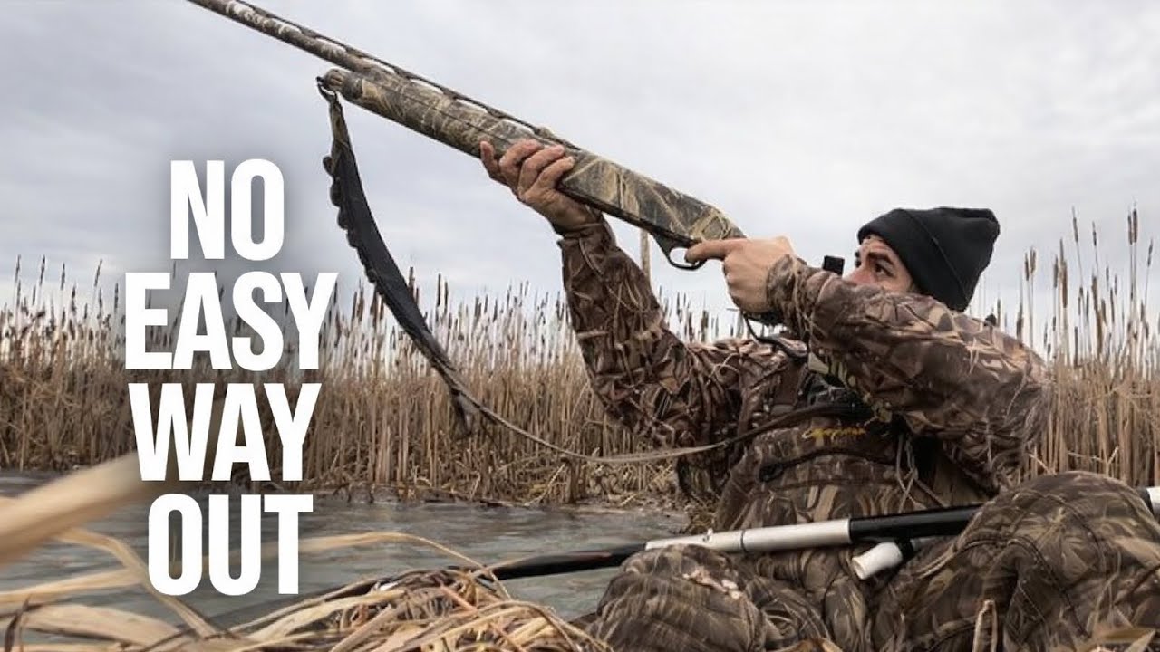 No Easy Way Out | Solo Kayak Duck Hunt on Public Land