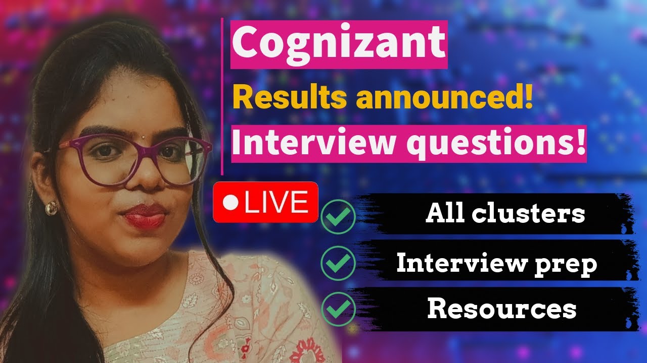 Результаты Cognizant уже доступны! | Часто задаваемые вопросы на собеседовании | Охвачены ВСЕ кла...