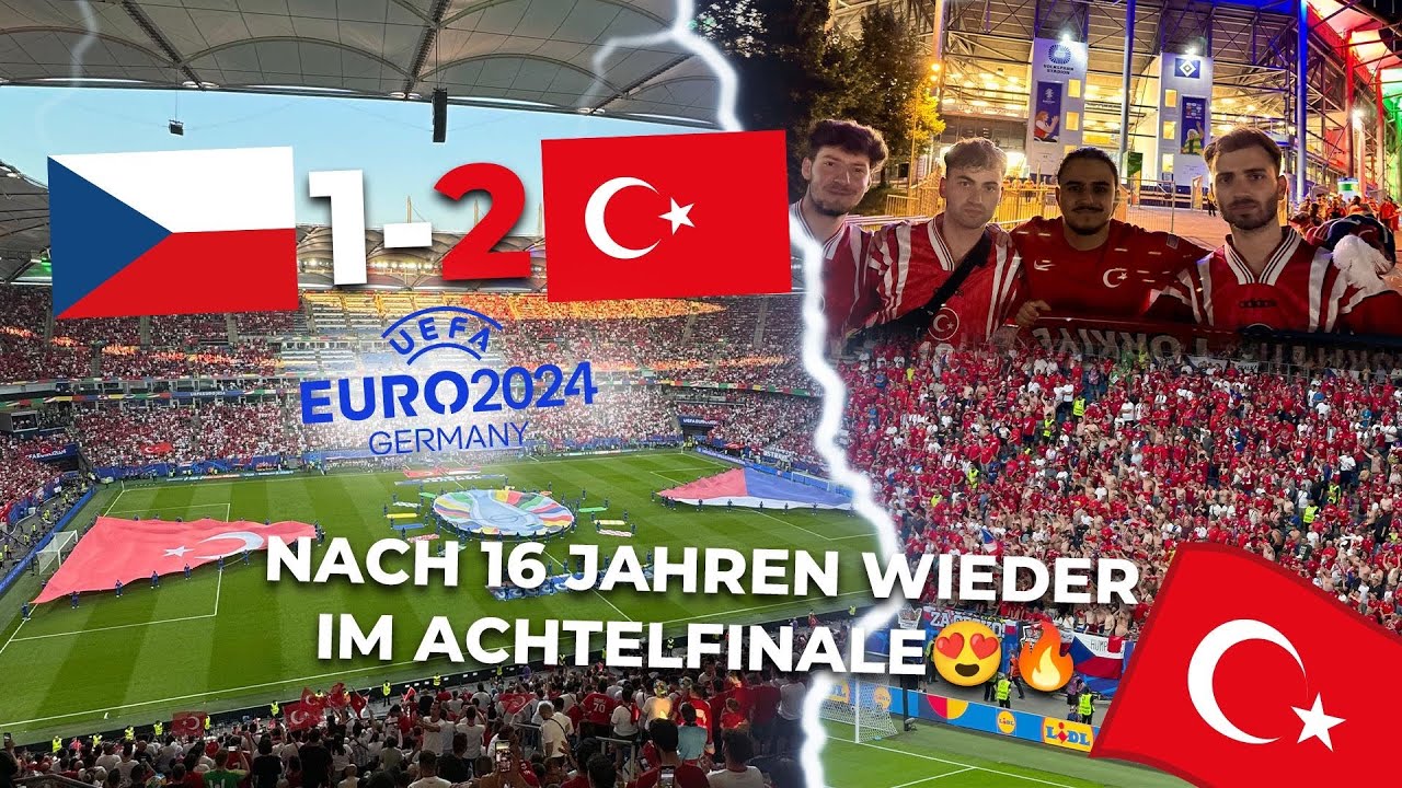 TÜRKEI IST WEITER 🤩| HAMBURG ÜBERNOMMEN 😱| 🇨🇿CZE vs TÜR🇹🇷 | MD36 EM2024 Gruppe F