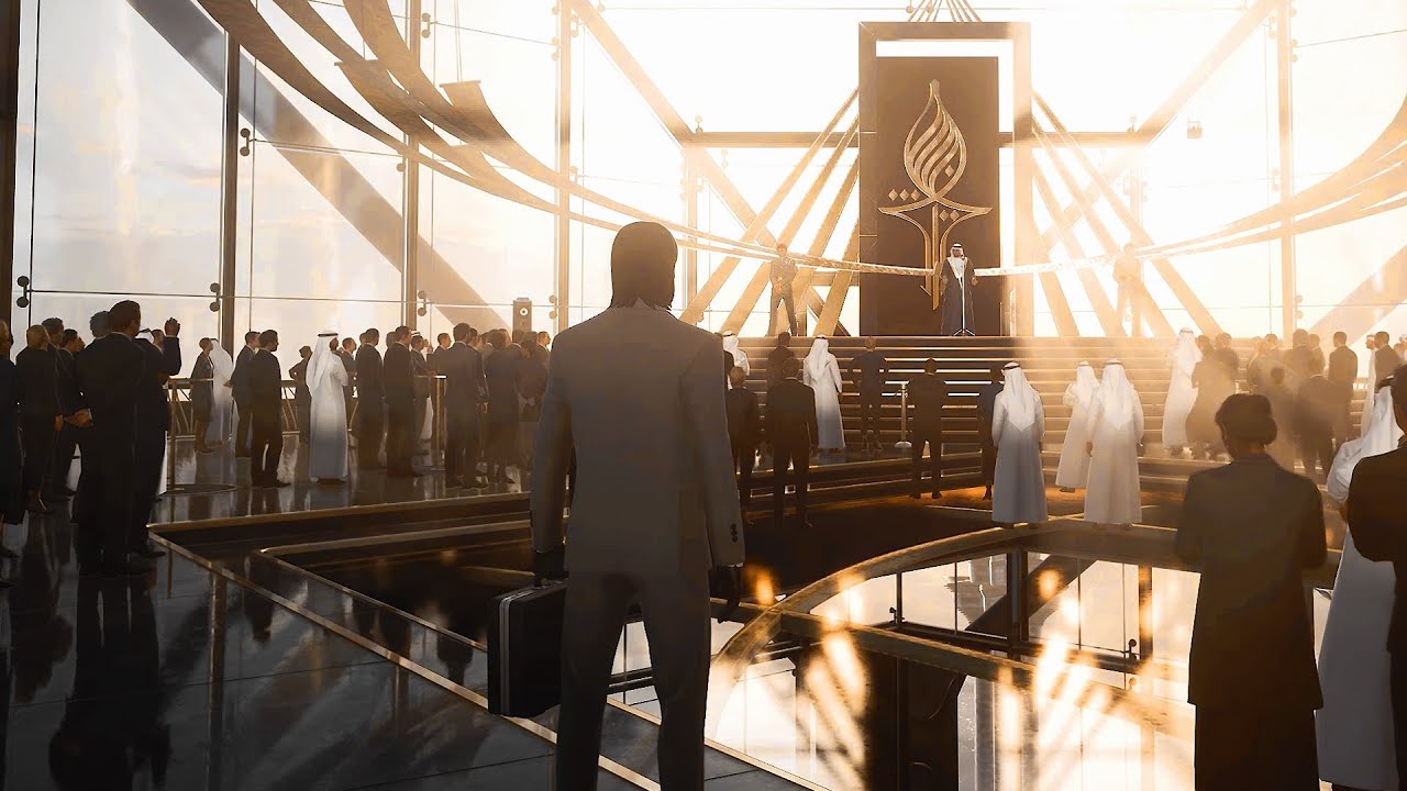 Hitman 3 - John Wick - Dubai (100% improvise) NO HUD CINEMATIC