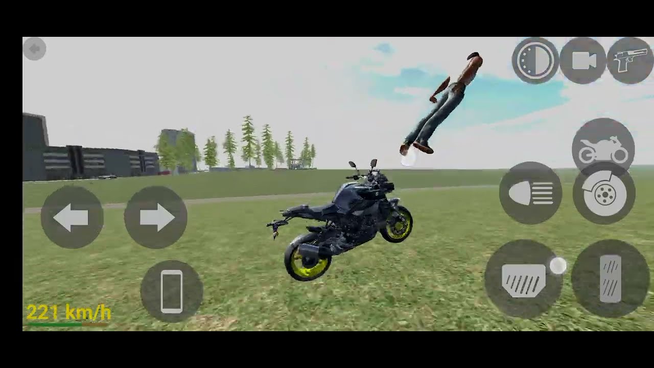 India bike driving 3D awesome Glitch technique