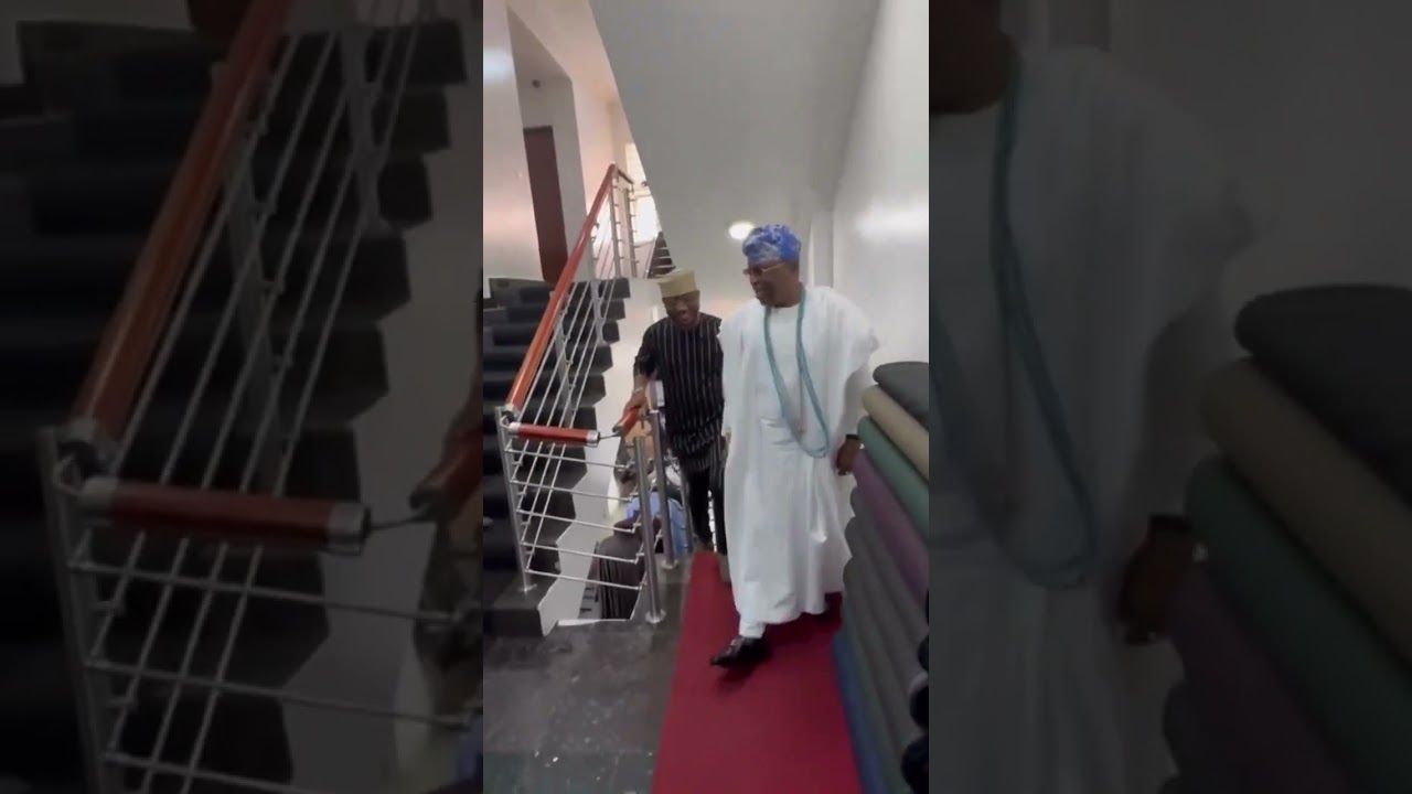Billionaire Fashion Designer Vodi Host Oluwo of Iwo Land At his Fashion Home in Abuja