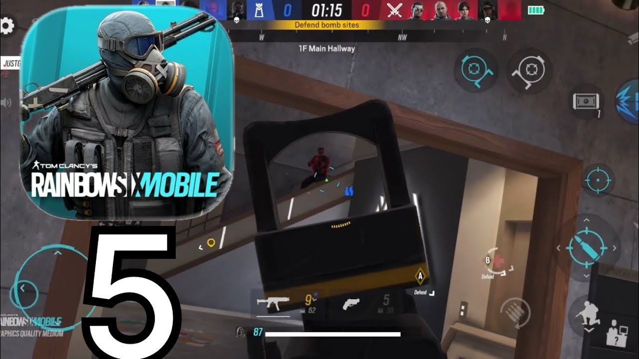 Rainbow Six Mobile: Gameplay Walkthrough Part 5 (IOS,Android)