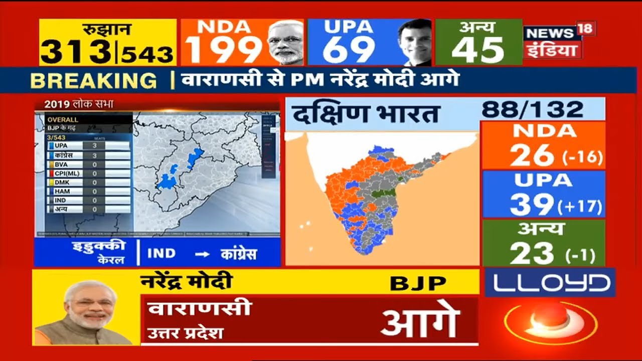 2019 Lok Sabha Results | Narendra Modi Leads From Varanasi Seat