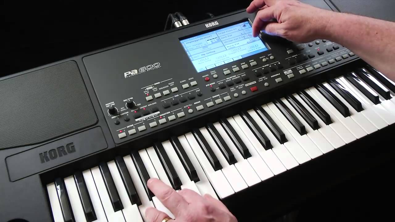 Видеоруководство Korg Pa600 — Часть 2: Звуки