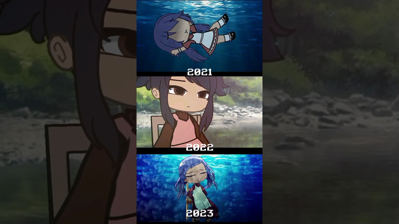 endless meme evolution! Is my editing better? 👻 #catghost #gacha #skyze