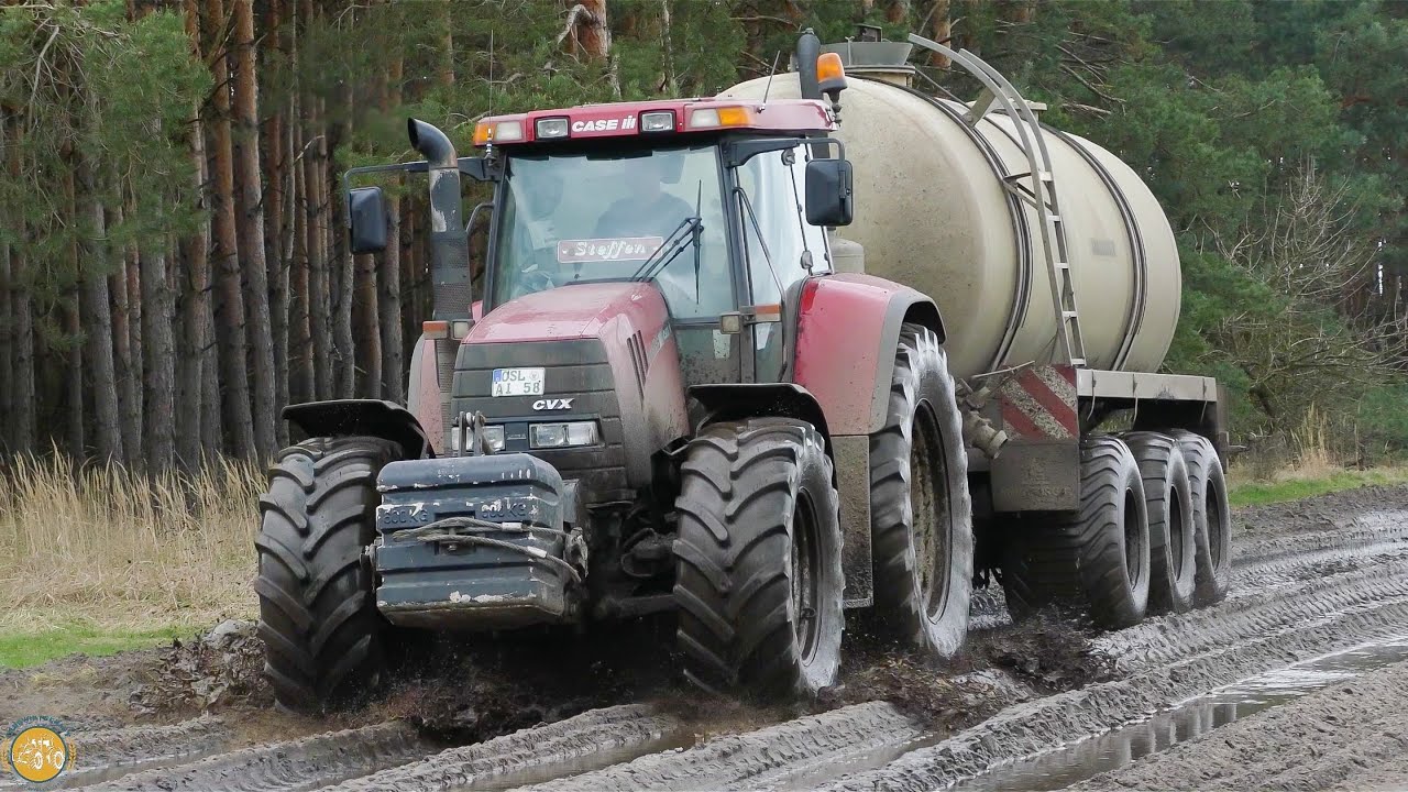 🇩🇪SCHLAMMSCHLACHT BEIM GÜLLE FAHREN! 😱- 5 Annaburger Gülle Züge Case ih Traktoren