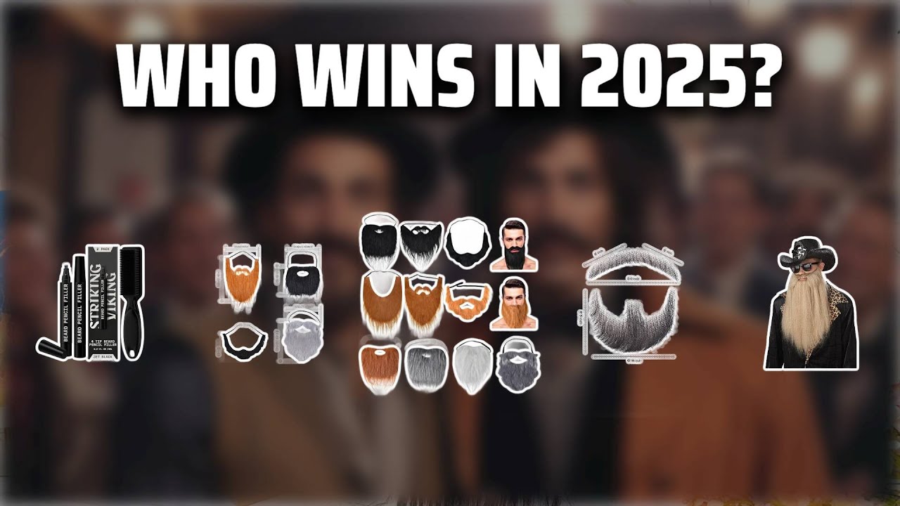 The Top 5 Best Fake Beard in 2025 - Must Watch Before Buying!