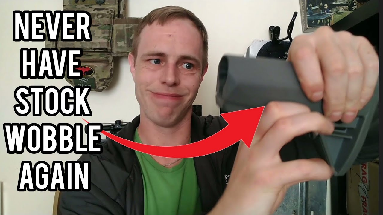 Fix Stock Wobble on your MWS or any other GBBR (Airsoft) BCM