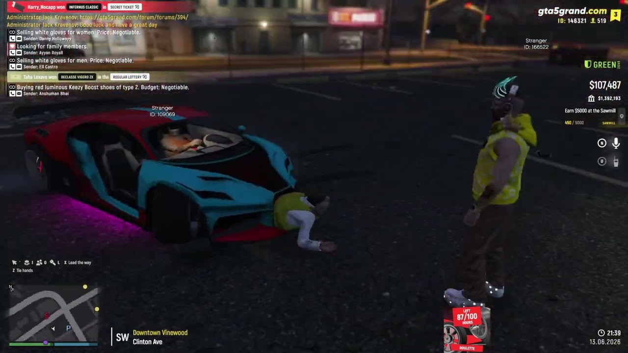 CR + Green Zone Violation - ID 109069 13.06.26