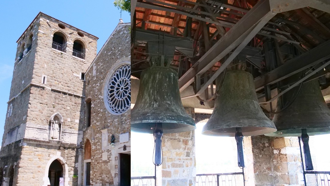 Trieste (ITA) Cattedrale di San Giusto Martire -campana / Cathedral of Saint Justus -bell (G°)