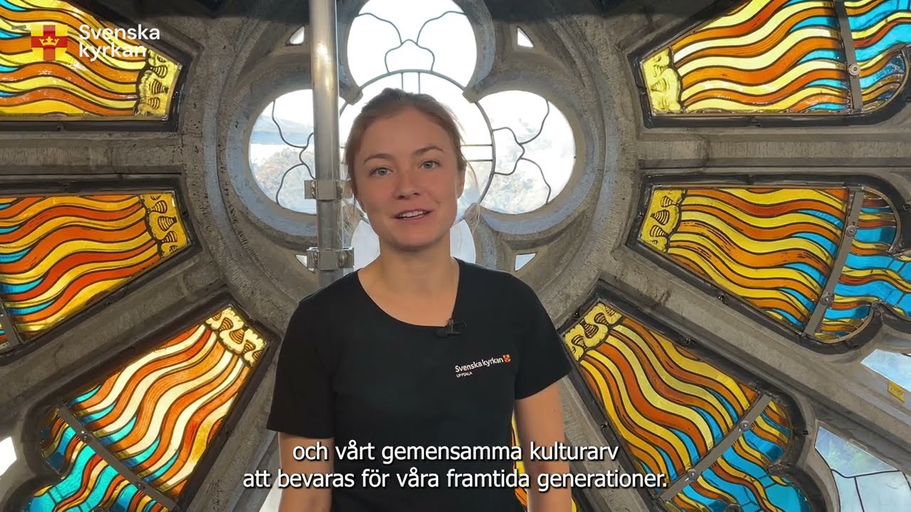 Välkommen till Uppsala domkyrkas glasmålningsateljé!