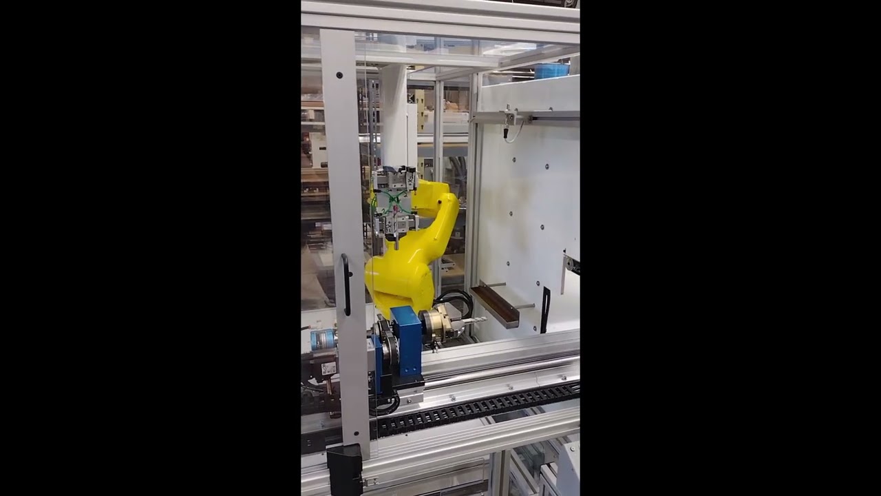 MET 6 Edge Prep System with Fanuc Auto Loader