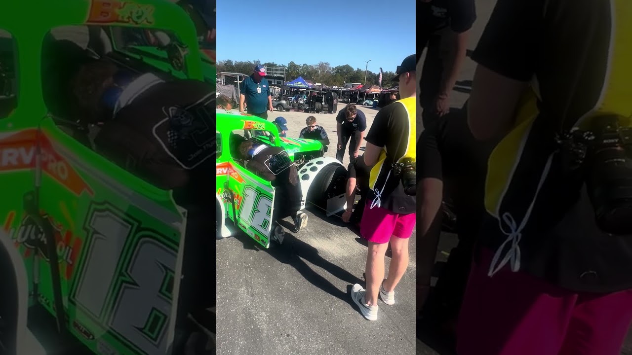 Brexton bush inex legends winter nationals day 1