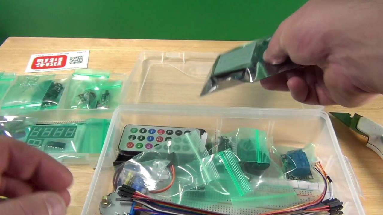 Fast Unboxing Arduino Maker Kit with LCD