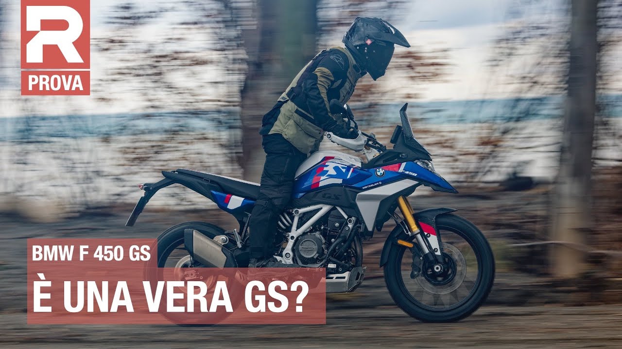 BMW F 450 GS - prova - in sella alla piccola GS che ha fatto tanto discutere. Ma è una vera GS?