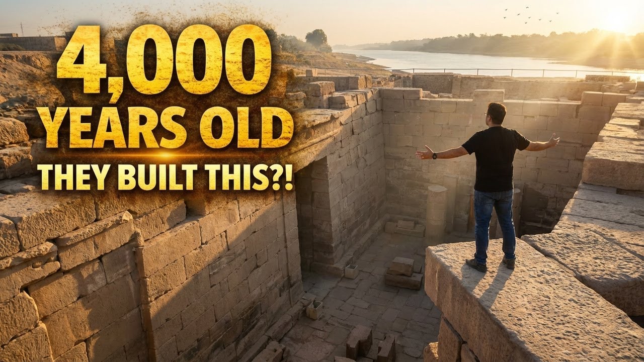 I Found 4000 year old Lothal port On My Super Meteor 650