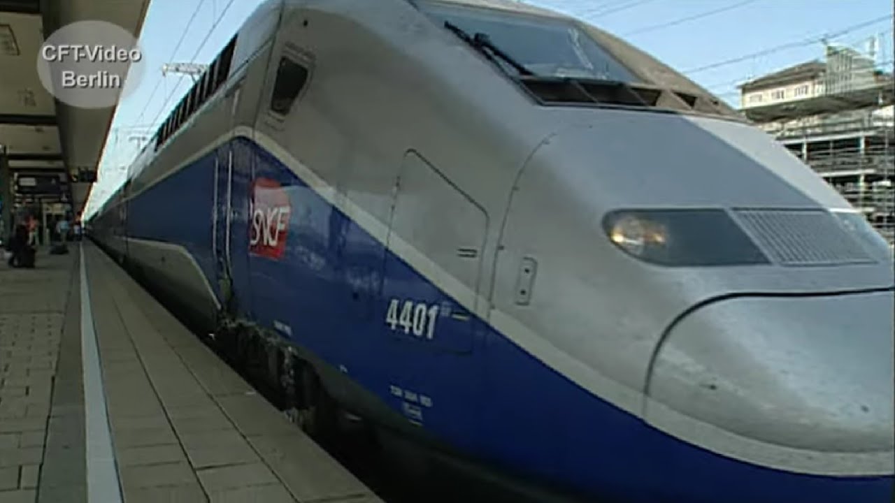 TGV auf Testfahrt zwischen Nürnberg und Ingolstadt