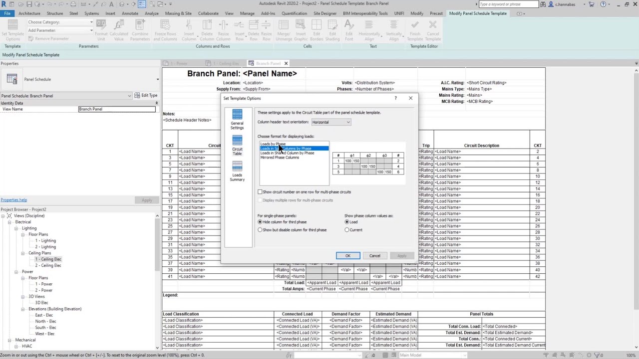 Revit for MEP - How to Create Electrical Circuits
