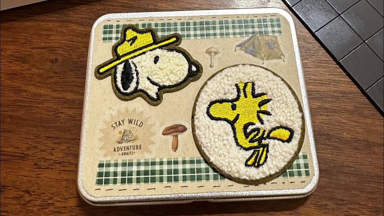 Snoopy and Woodstock watercolor tin DIY Tutorial
