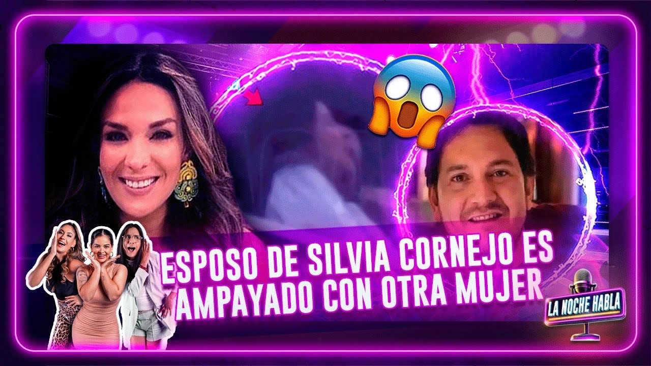 Esposo de Silvia Cornejo es ampayado con otra mujer