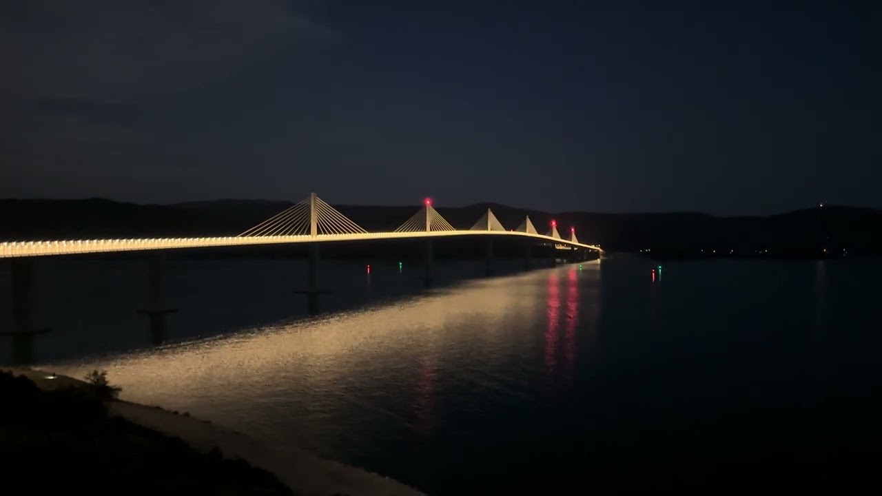 Pelje&scaron;ac Bridge Croatia 2023