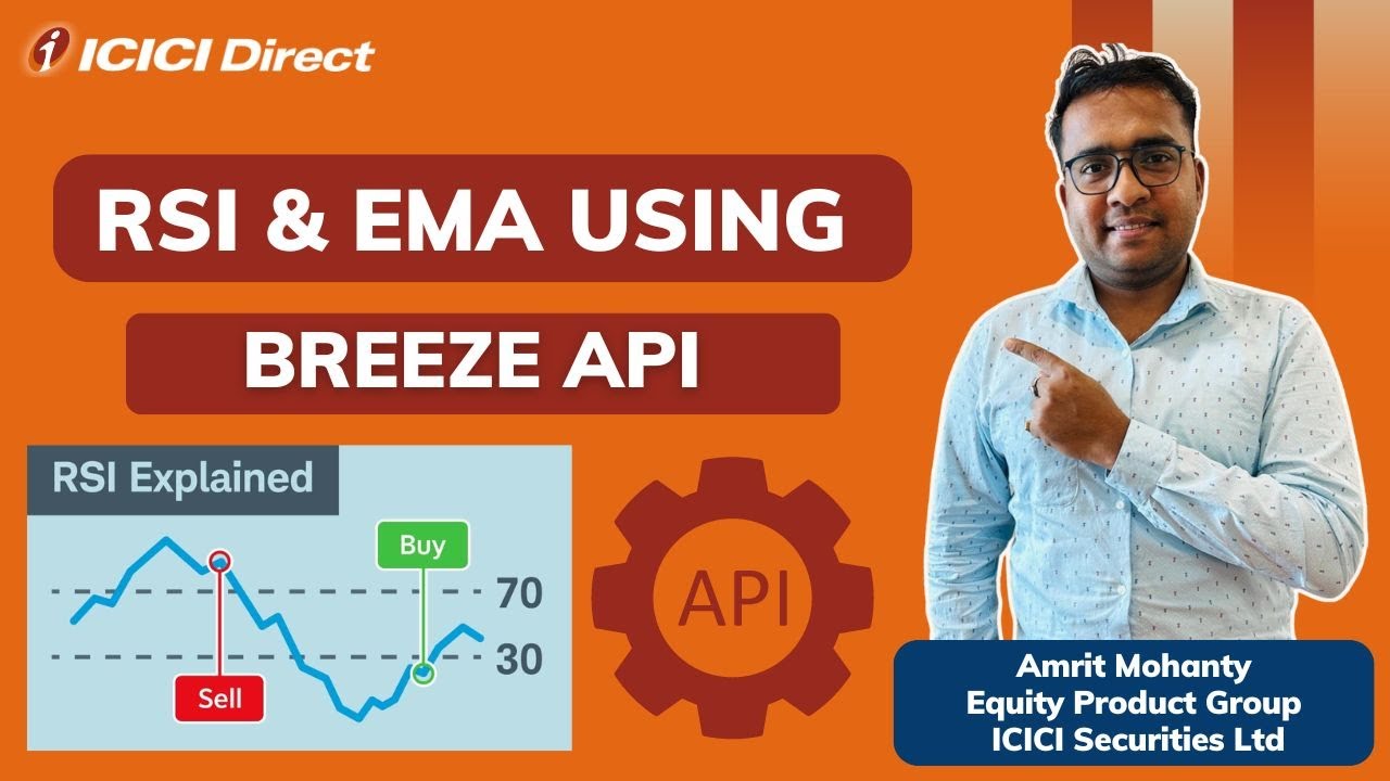 RSI & EMA using Breeze API | ICICI Direct