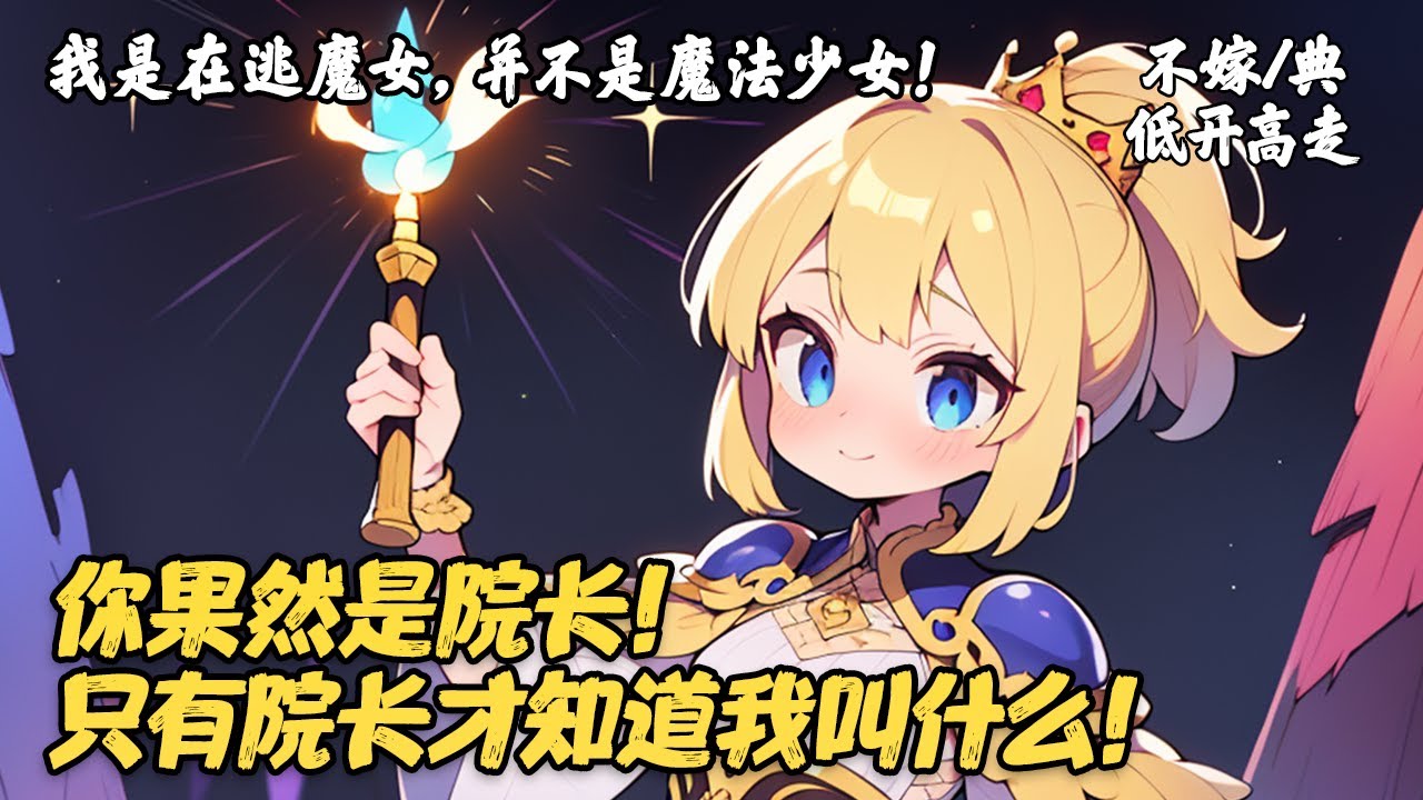 《我是在逃魔女，并不是魔法少女！》外卖员小姐姐被魔法少女首席菲诺儿当街认出，并坚持认定她就是失踪的院长。外卖员小姐姐不经意漂出一个音节让让少女坚定的人为就是院长！