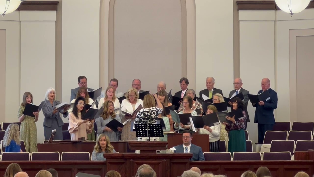 Come Unto Me arranged by Douglas Nolan - our small church choir