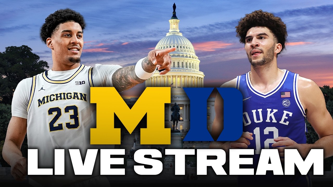 #1 Michigan vs #3 Duke LIVE College Basketball Post Game Show
