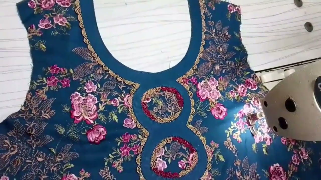 Modern lace neck design collection | Latest fashion for ladies