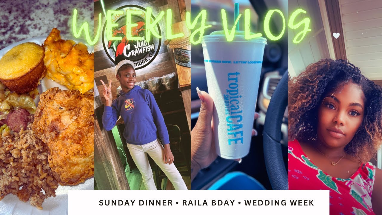 VLOG: MARRIAGE TALK + SUNDAY DINNER + RAILA’S BDAY + BIRTH STORY + WEDDING WEEK + MY ENERGY WAS LOW.