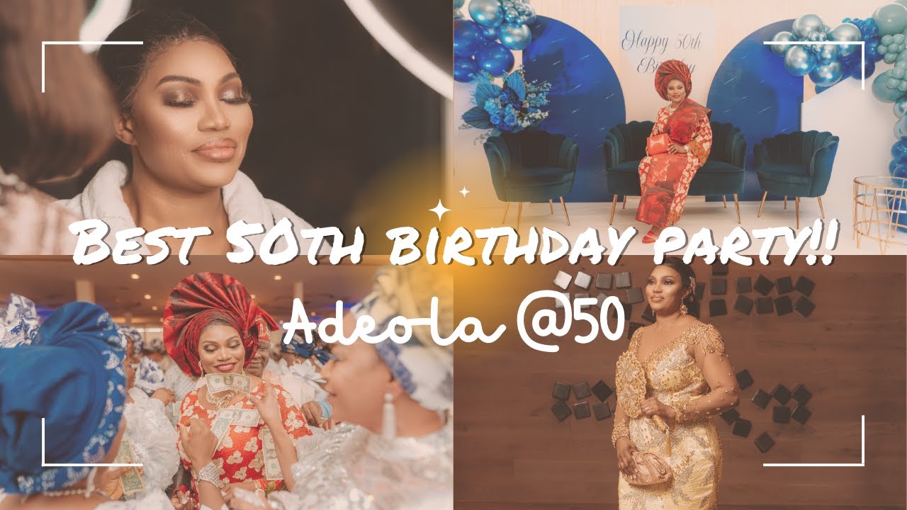 THIS IS NIGERIA'S HOTTEST 50TH BIRTHDAY PARTY!!! OWANBE