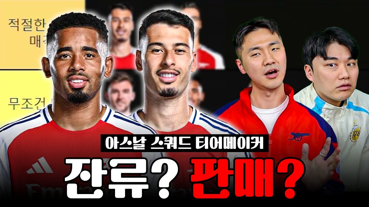 잔류vs방출, 제주스와 마르티넬리에 대한 세구아의 생각은?