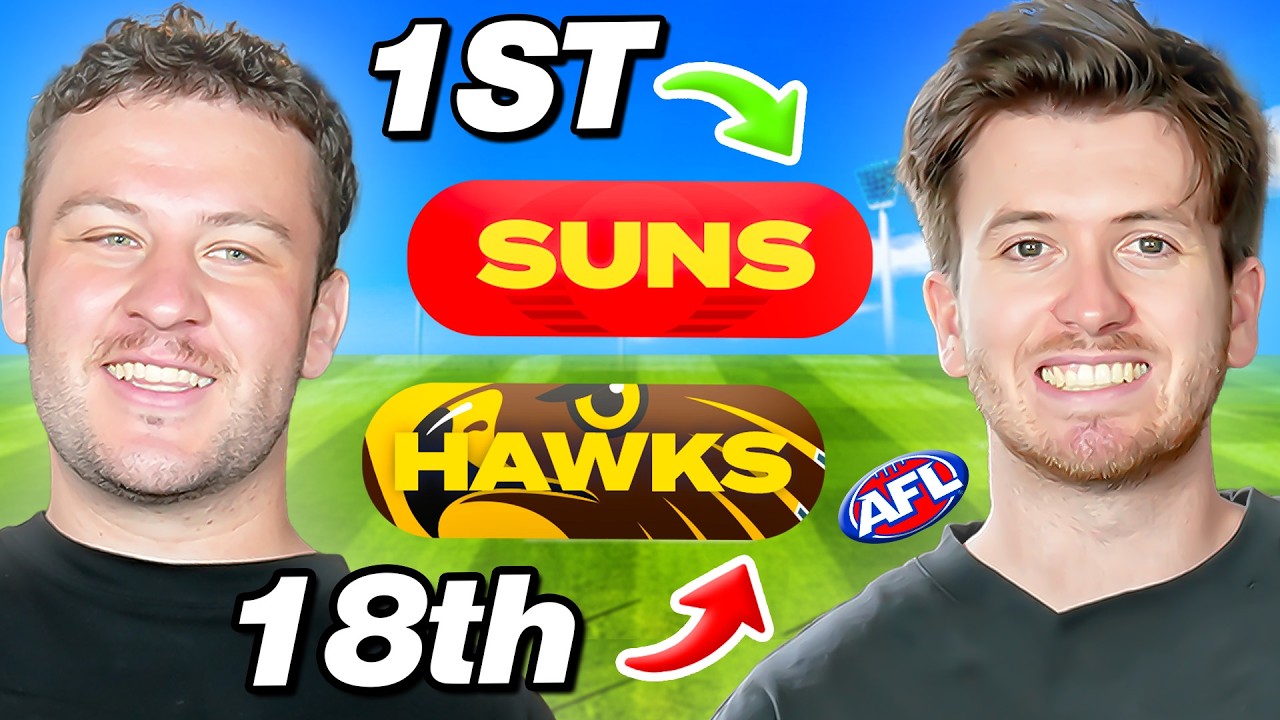 We Predict The AFL Ladder for Season 2026