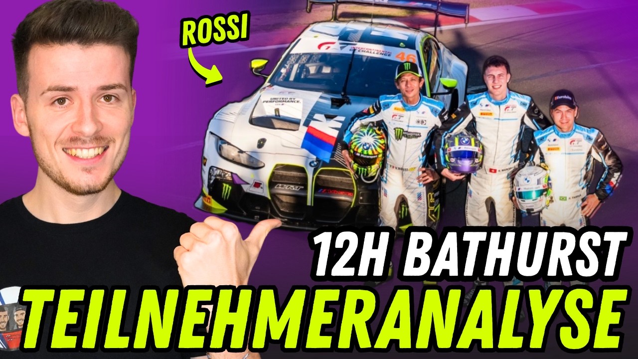 Mehr als 30 GT3 Autos🤯I Teams und Fahrer erklärt! 12h Bathurst 2026