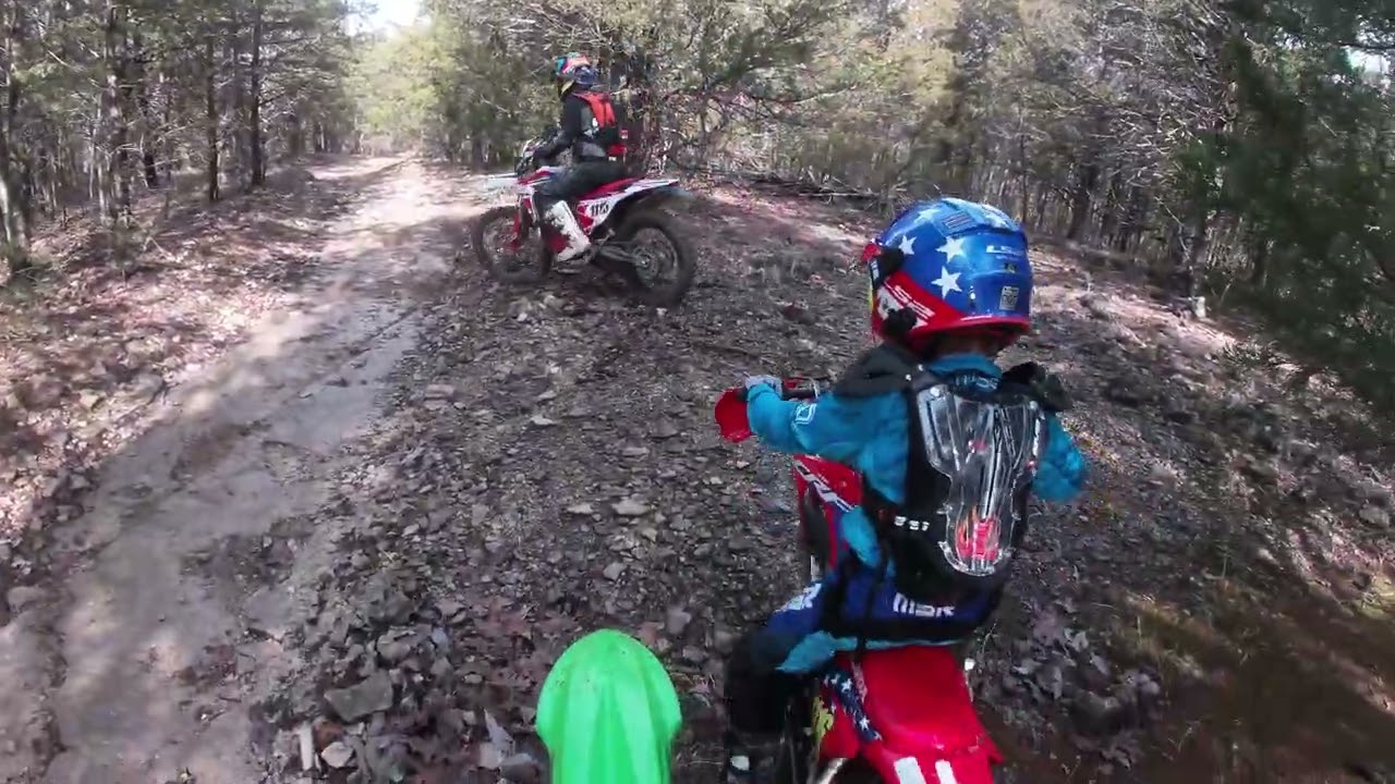 Riding Dirtbikes at Chadwick