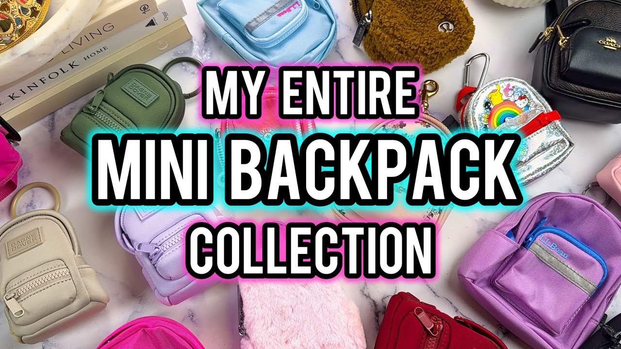 OVER 20 LITTLE CUTIES 😍 Sharing my entire Mini Backpack Collection! 💗💗