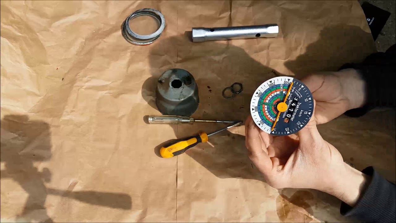 How to repair speedometer