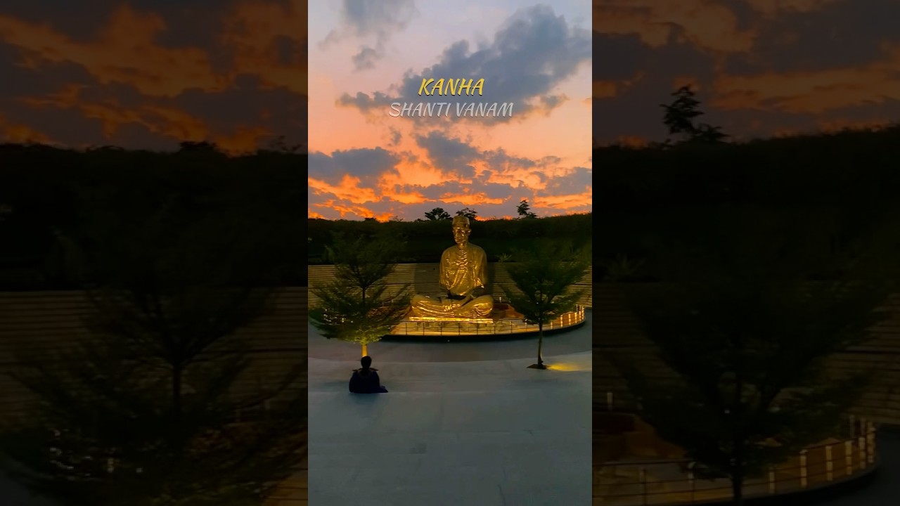 World Largest Meditation Center | Kanha Shanti Vanam | #kanha #travel #hyderabad
